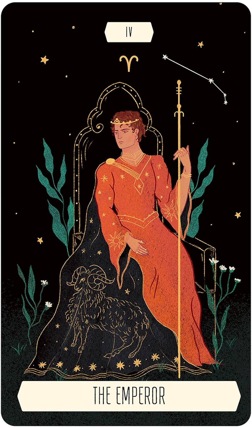 Tarot del Zodíaco tamaño bolsillo en lata | Inglés