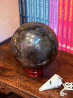 Esfera de Labradorita de Madagascar 9cm | Protección y Magia