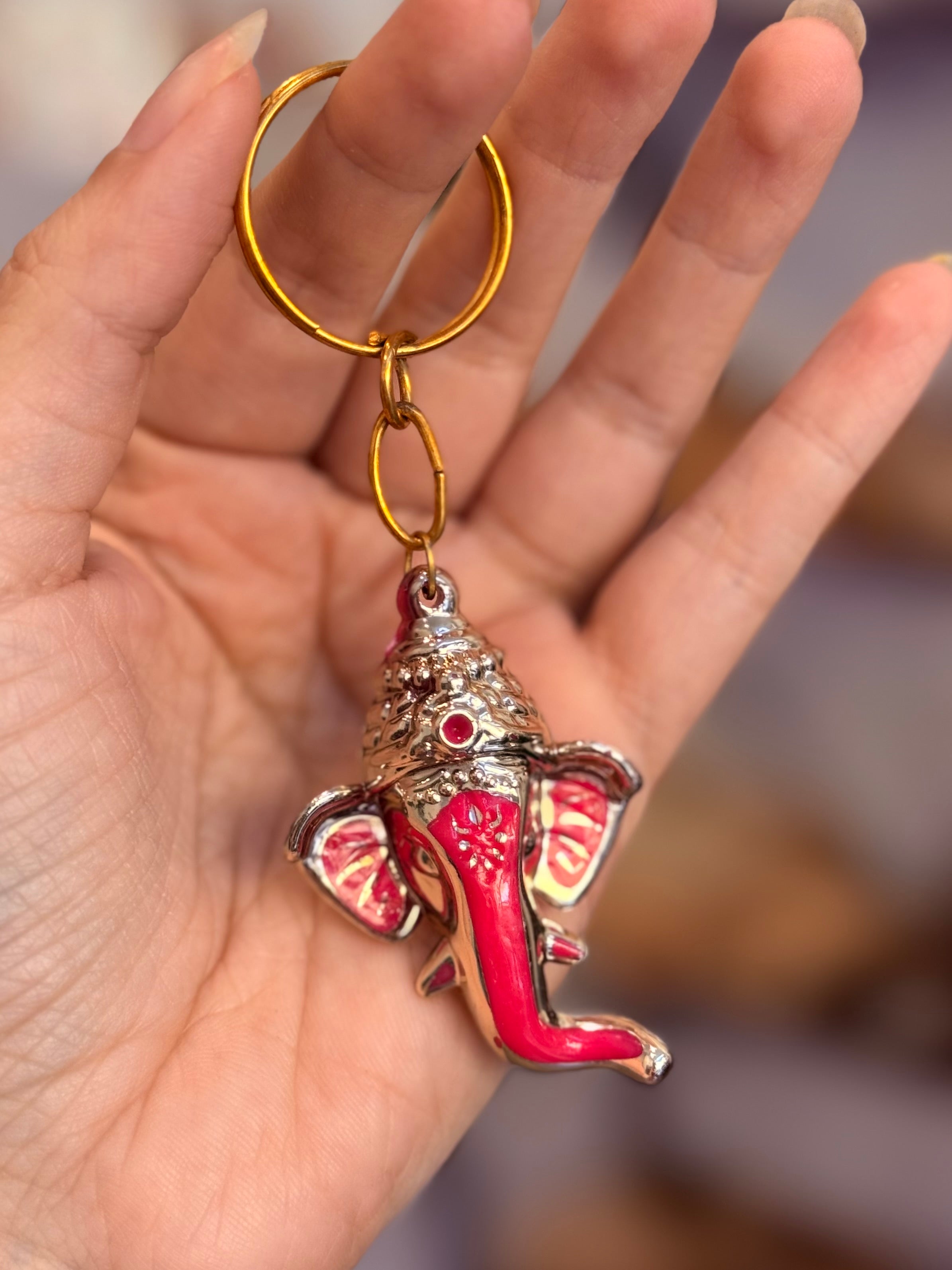 Llavero Ganesha | Abundancia y Éxito