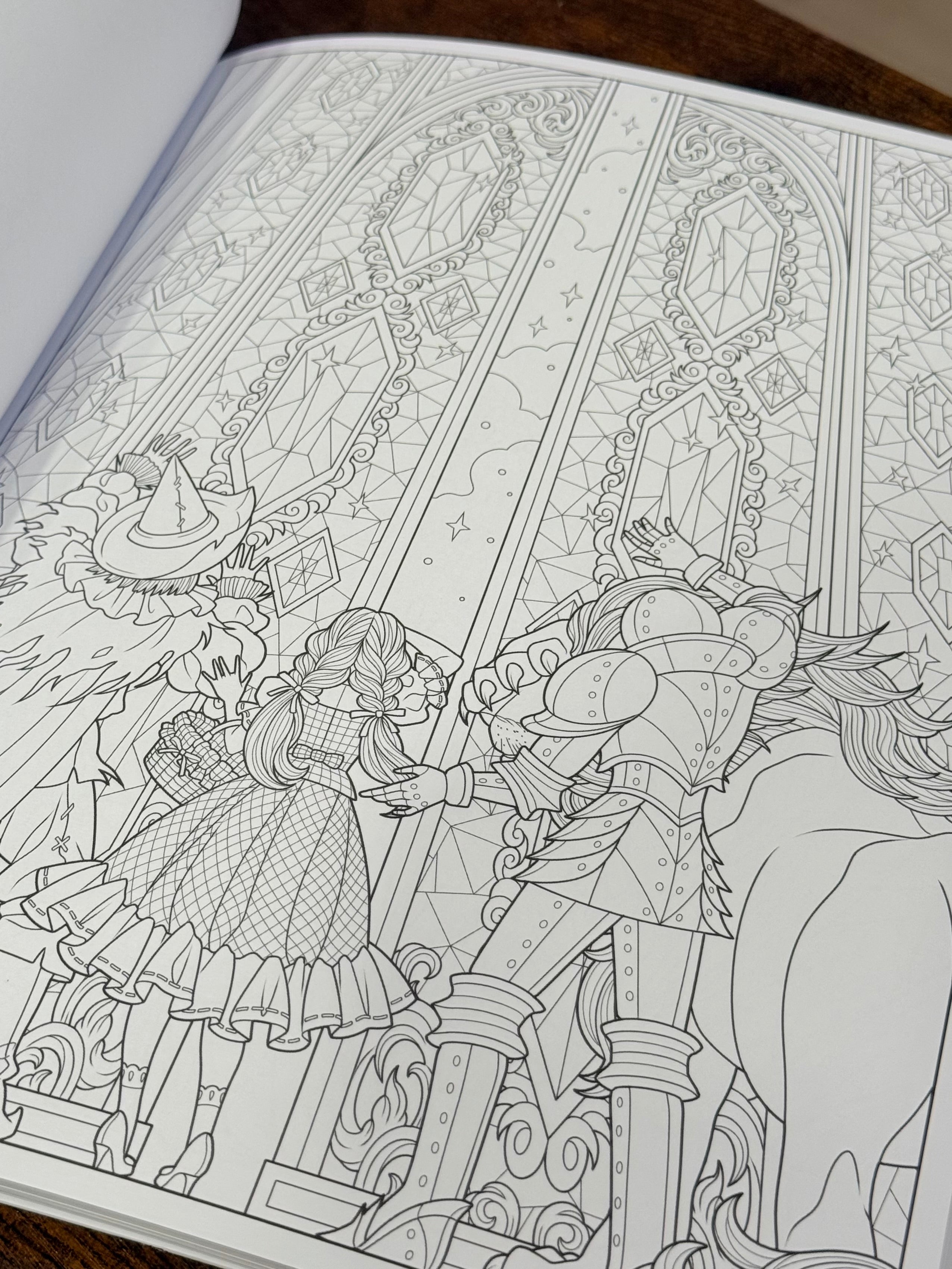 Wicked | La Bruja De Oz | Cuaderno para Colorear