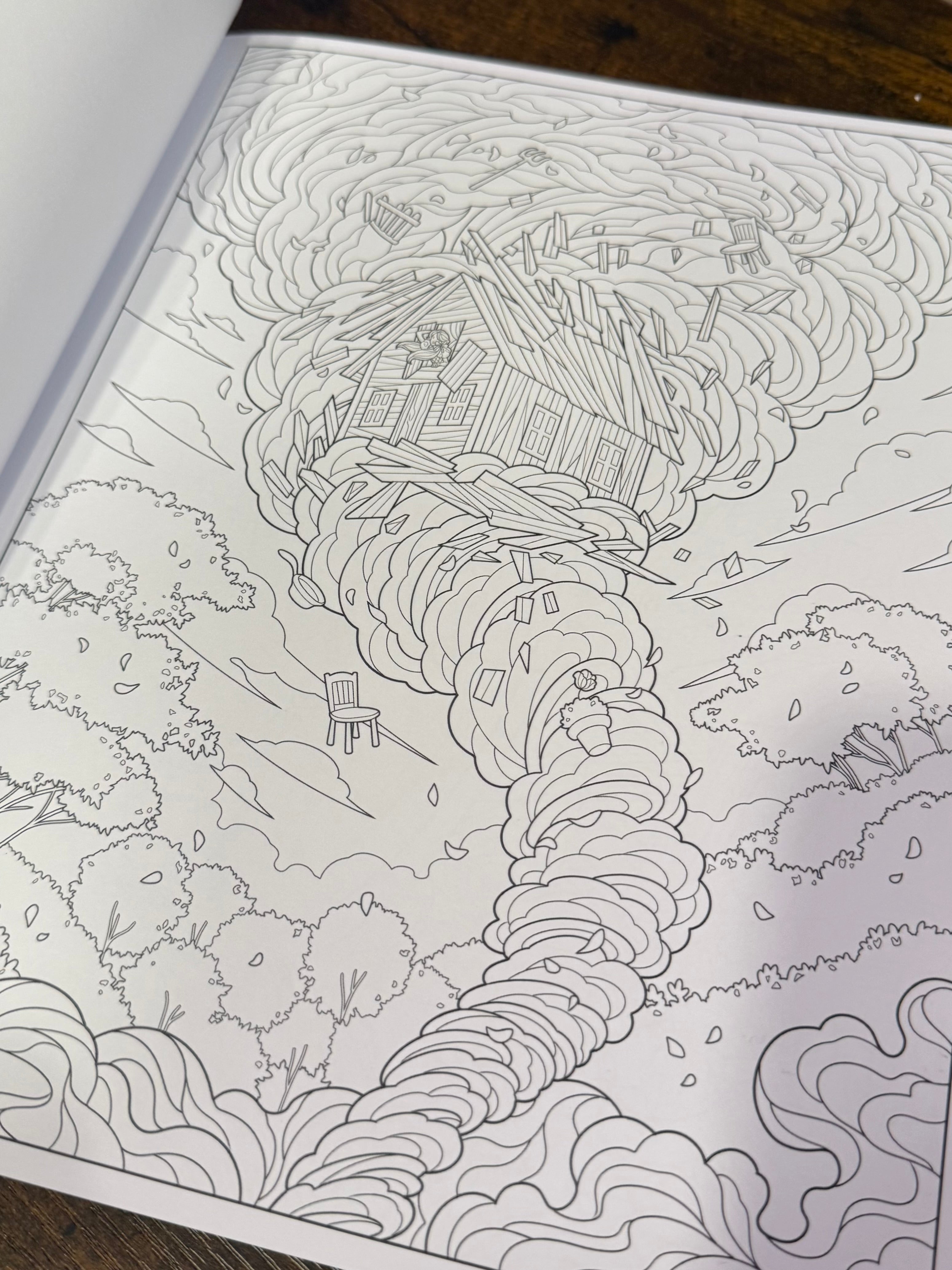 Wicked | La Bruja De Oz | Cuaderno para Colorear