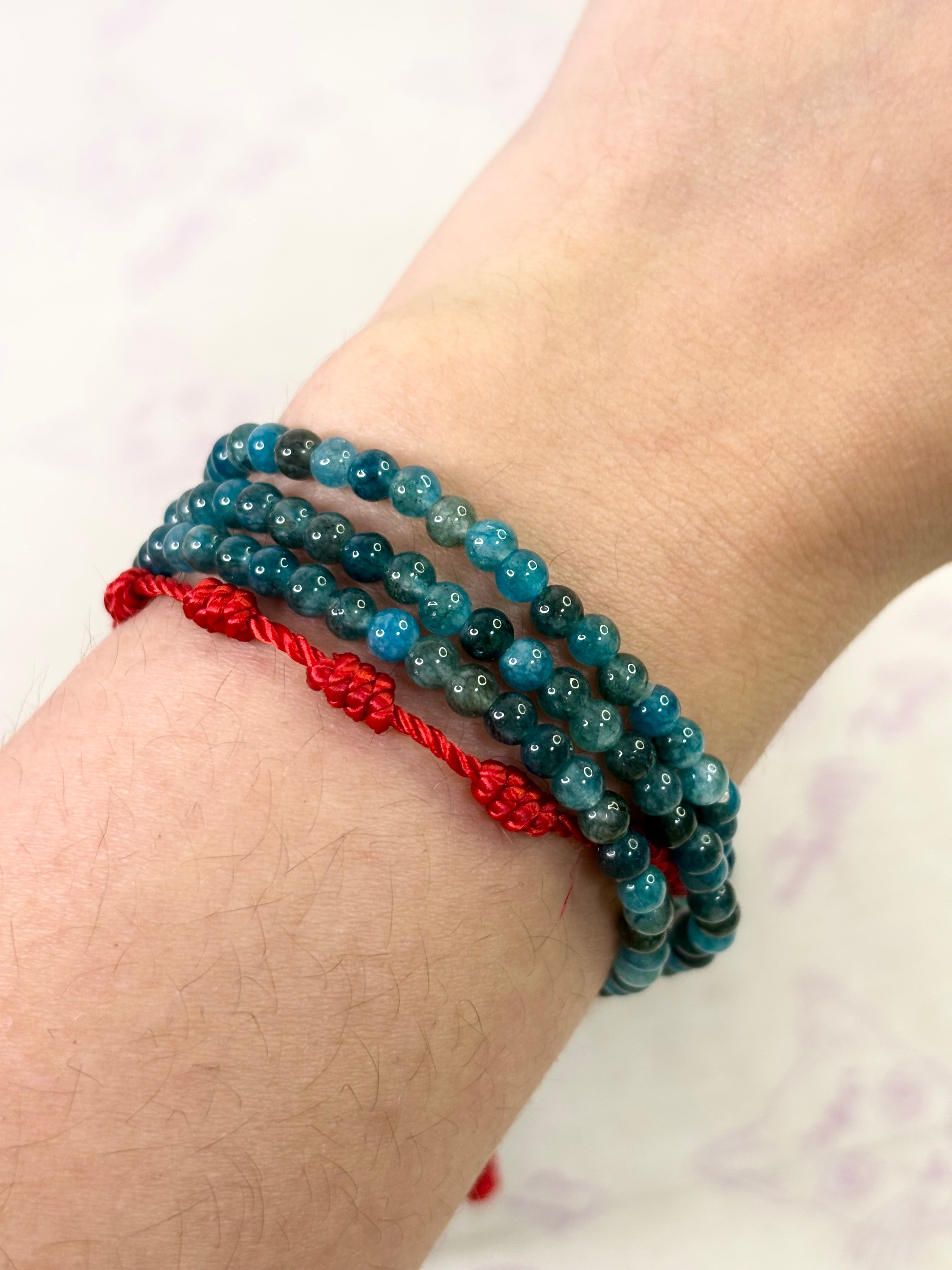 Pulsera Apatita 6 mm | Estimulación energética