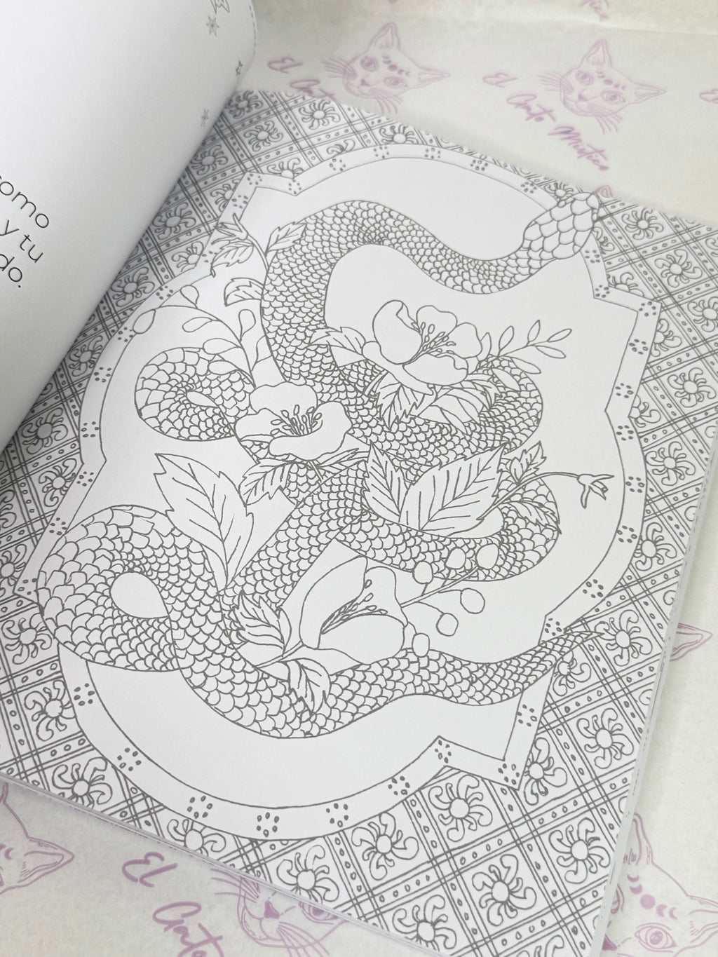 Tarot Secreto | Cuaderno para Colorear