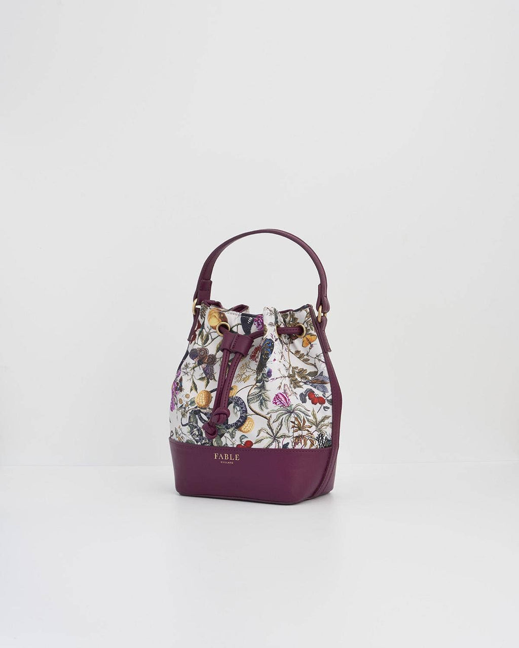 Bolso Saco Estampado Botánico Silvestre | Fable England | Preventa