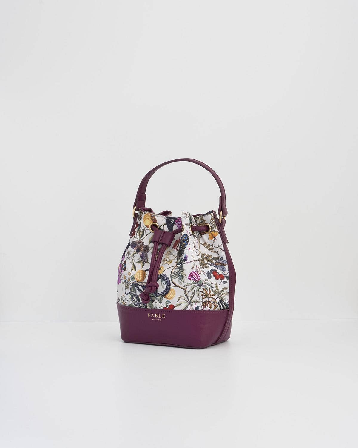 Bolso Saco Estampado Botánico Silvestre | Fable England | Preventa