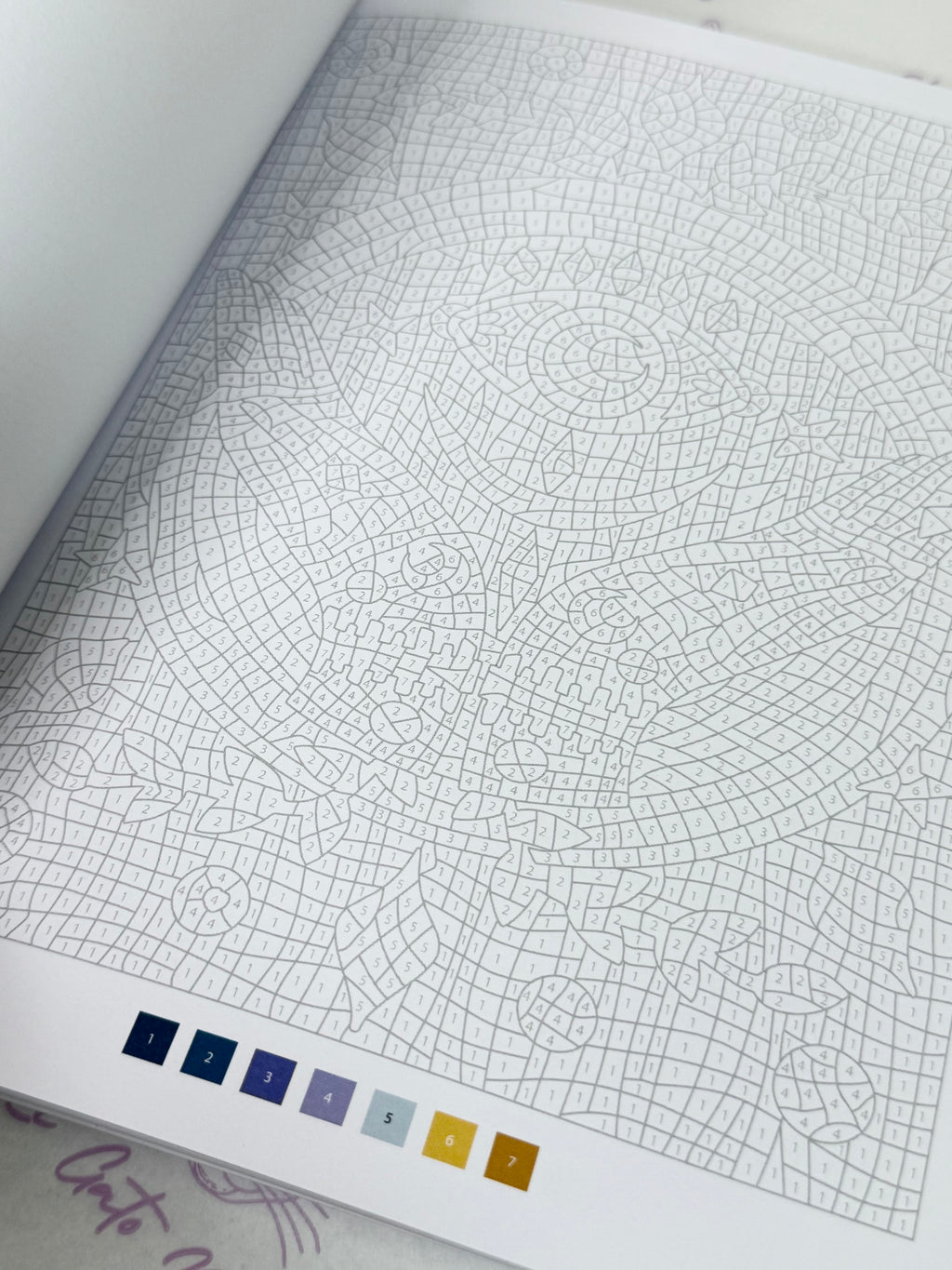 El Poder de las Brujas | 40 escenas misteriosas para colorear por números