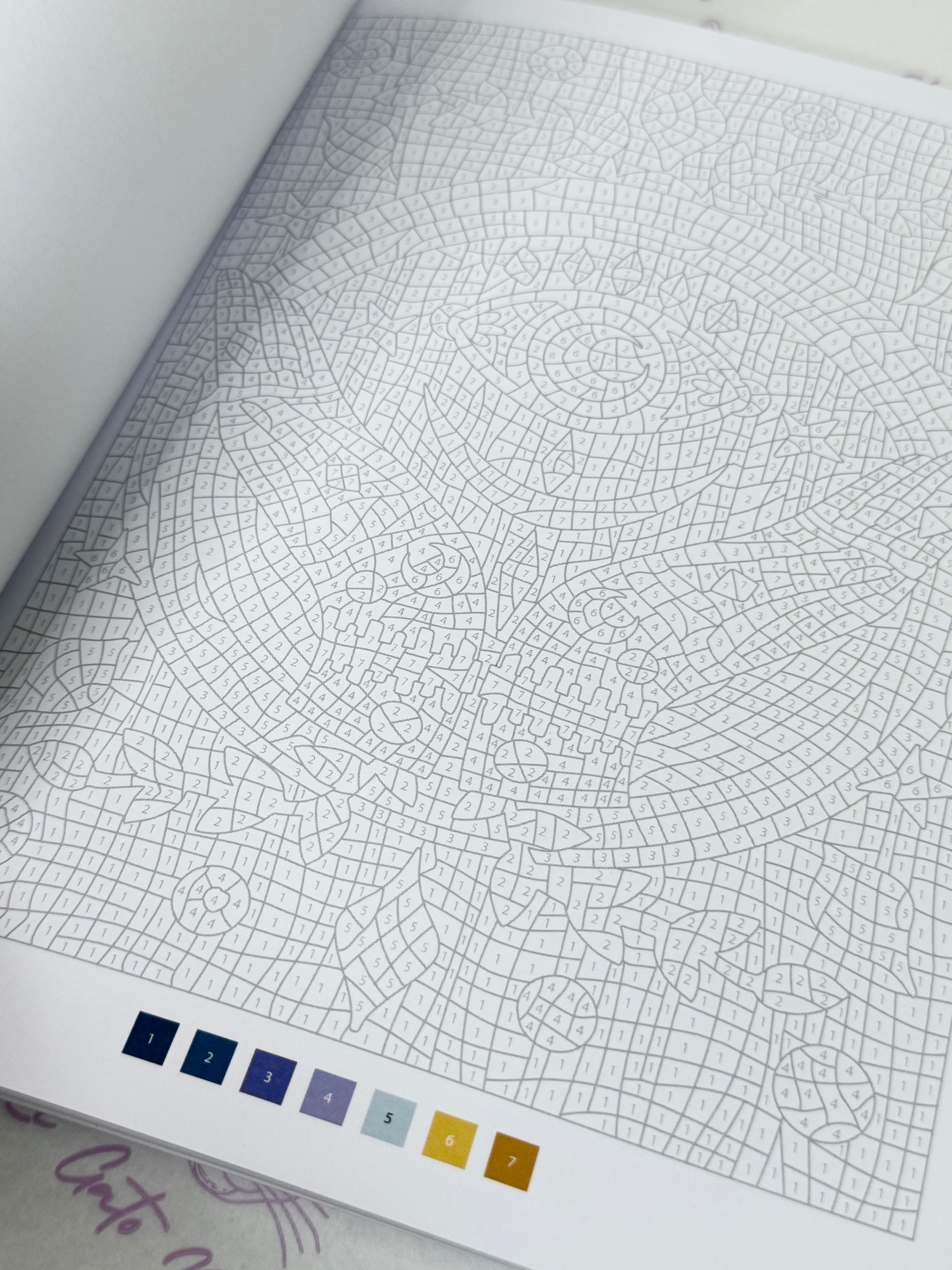 El Poder de las Brujas | 40 escenas misteriosas para colorear por números