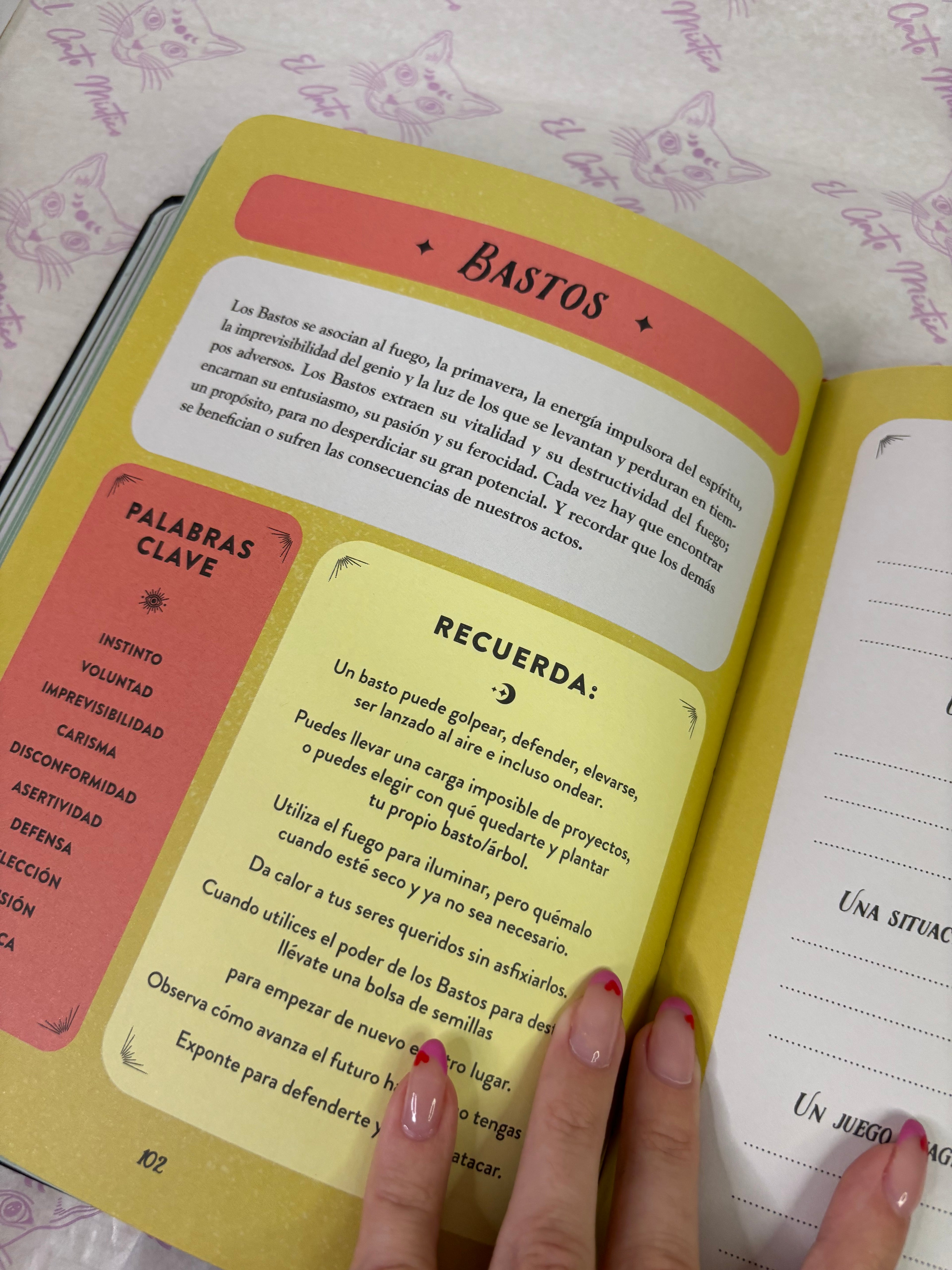 Practica el Tarot | Un cuaderno personal para leer las cartas del tarot