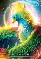 Oráculo del Fénix | 44 cartas y Libro guía