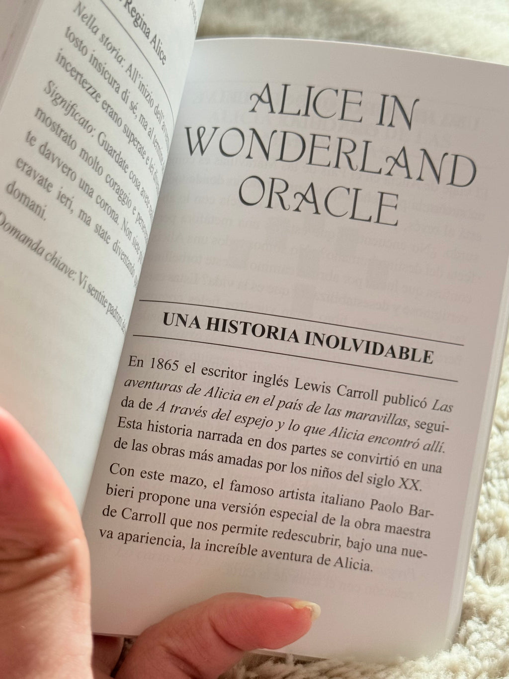 Oráculo Alicia en el País de las Maravillas | Libro en Español