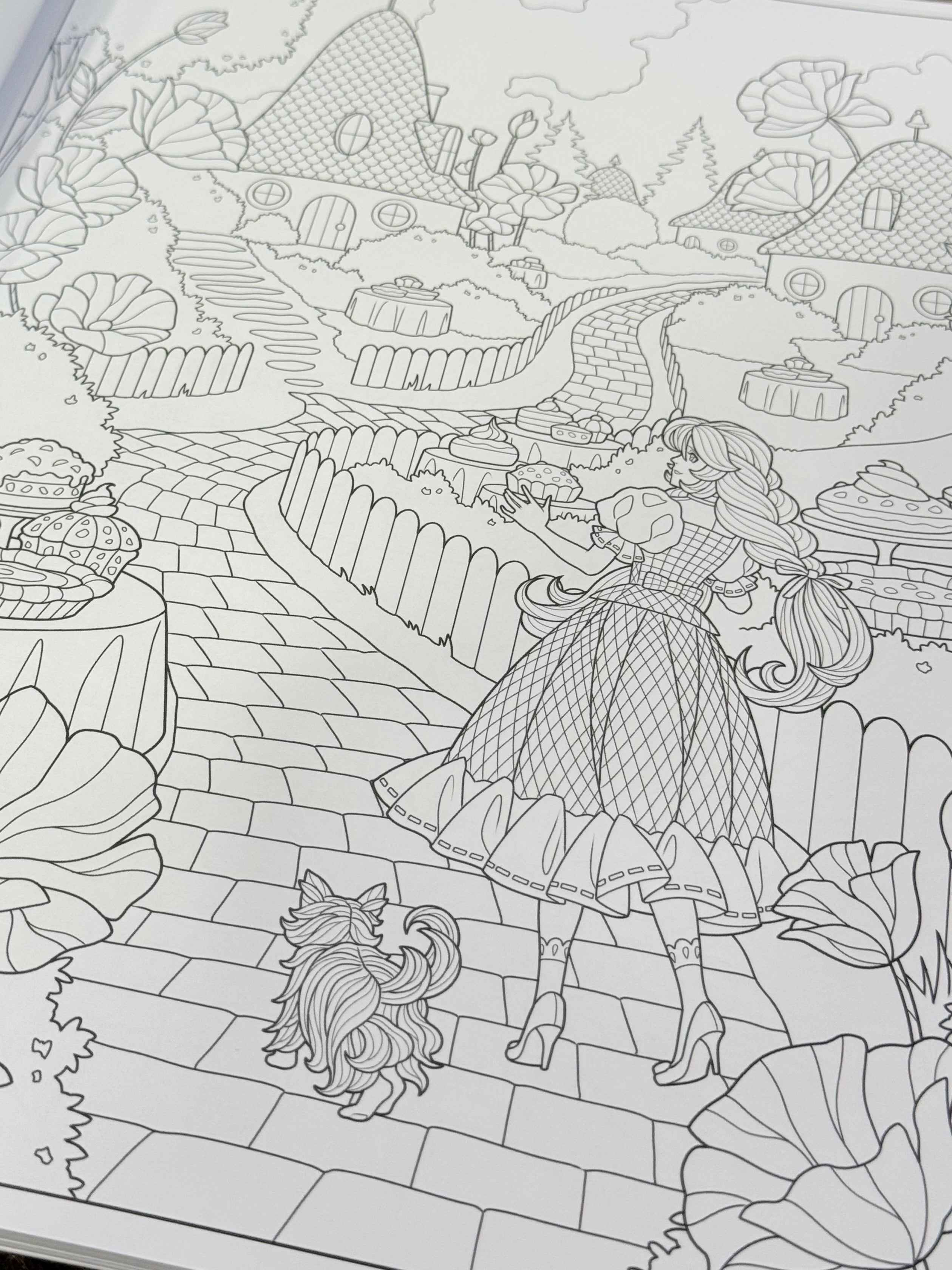 Wicked | La Bruja De Oz | Cuaderno para Colorear
