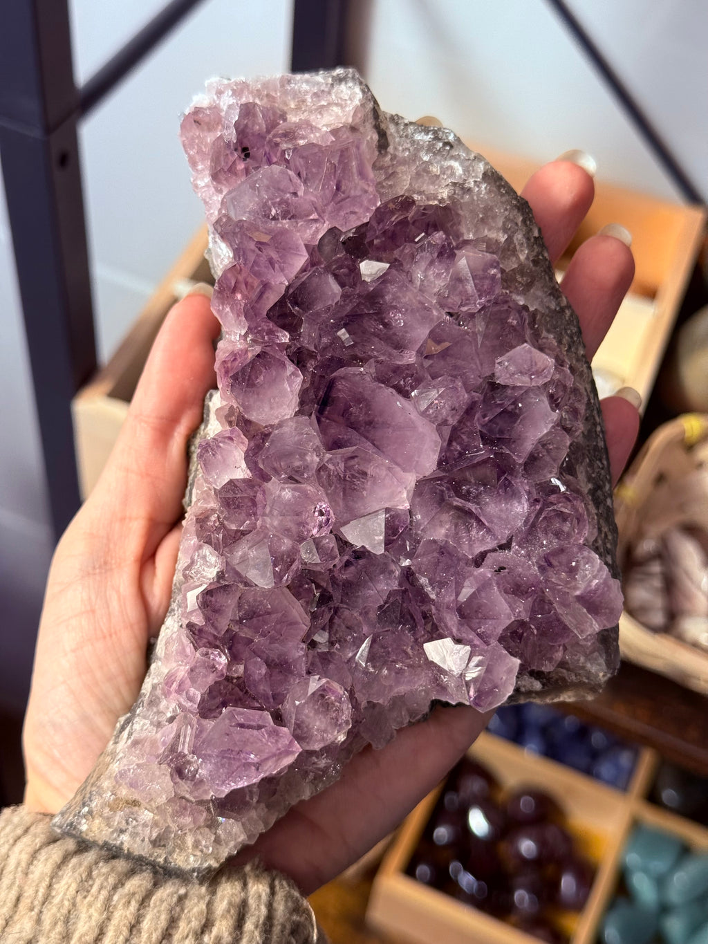 Drusa de Amatista 750g | Calidad Extra | Transmutación y Calma