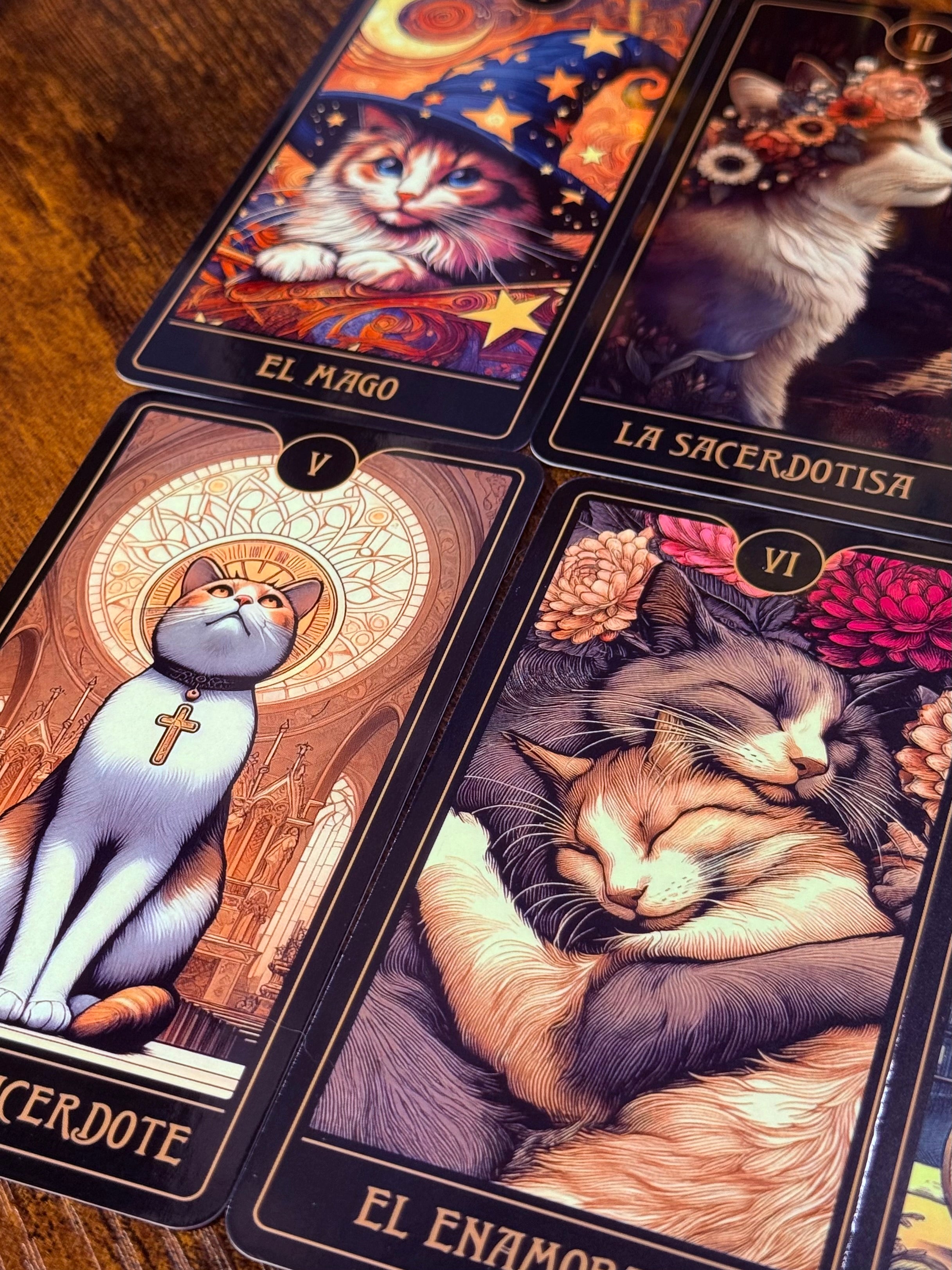 Tarot Mágico de los Gatos