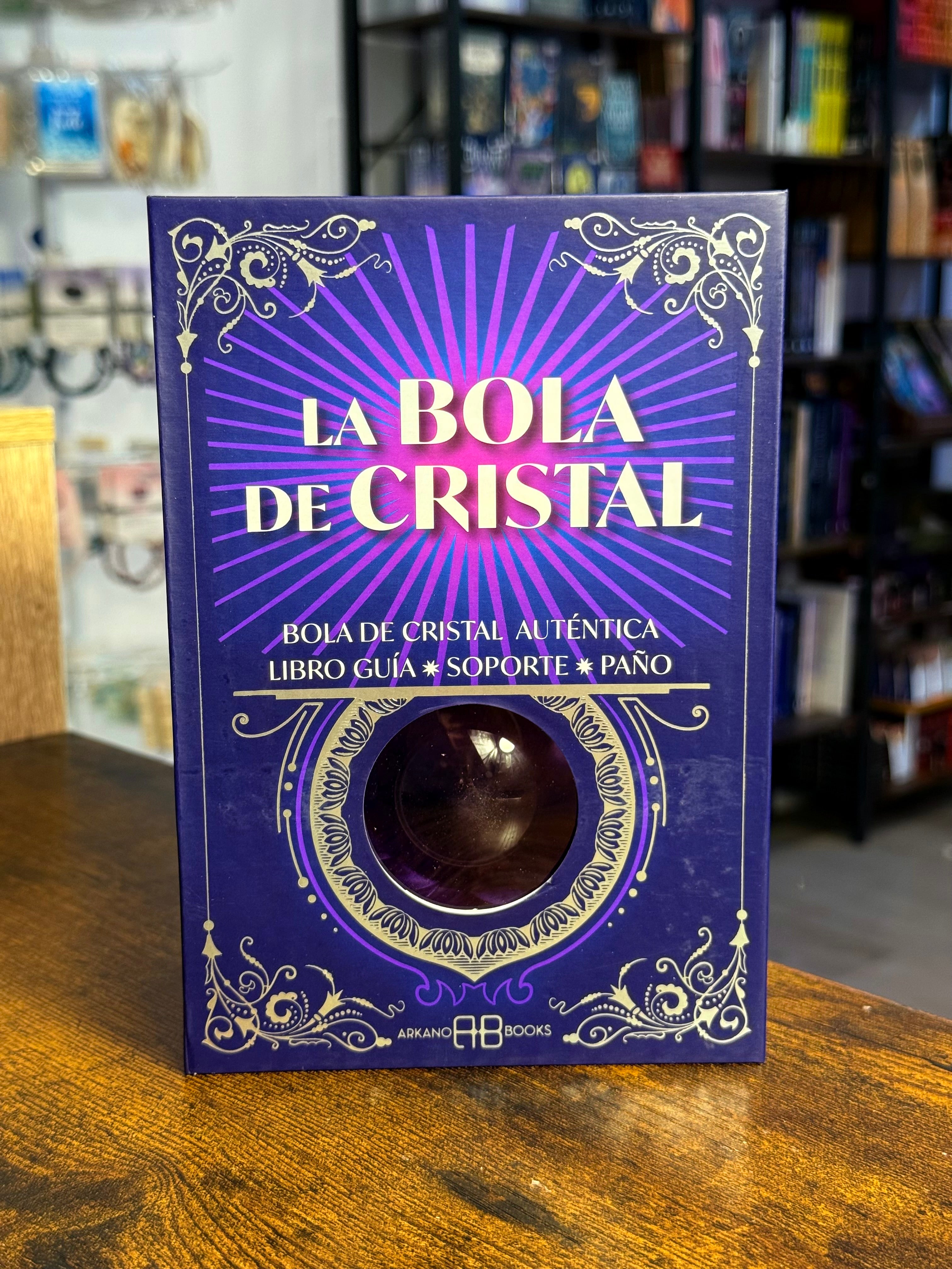 Pack la Bola de Cristal | Libro guía, Bola y paño