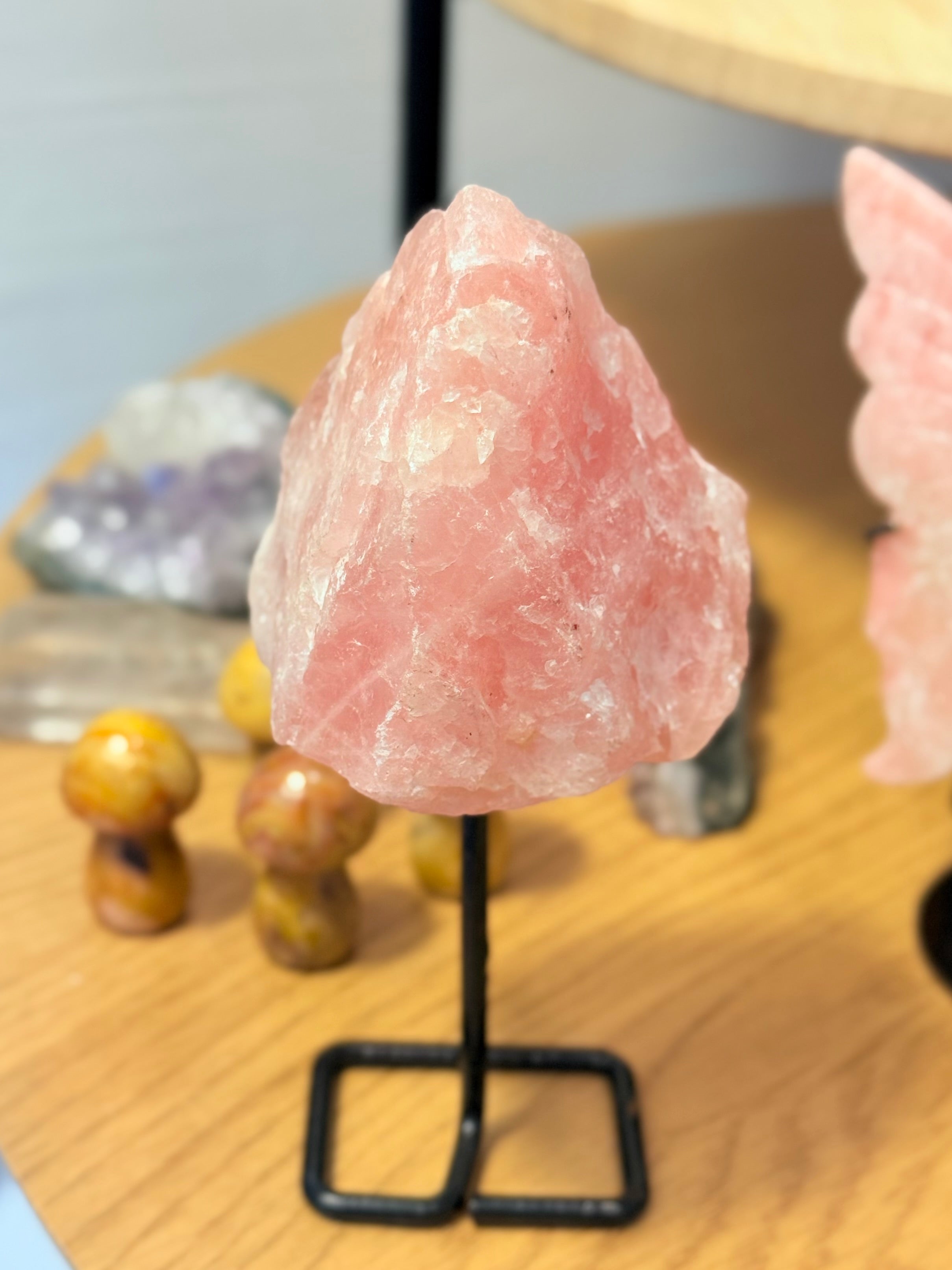 Pena Mini de Cuarzo Rosa | Pieza única