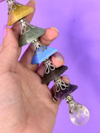 Varita de Canalizadora 7 Chakras y Cuarzo cristal | XL