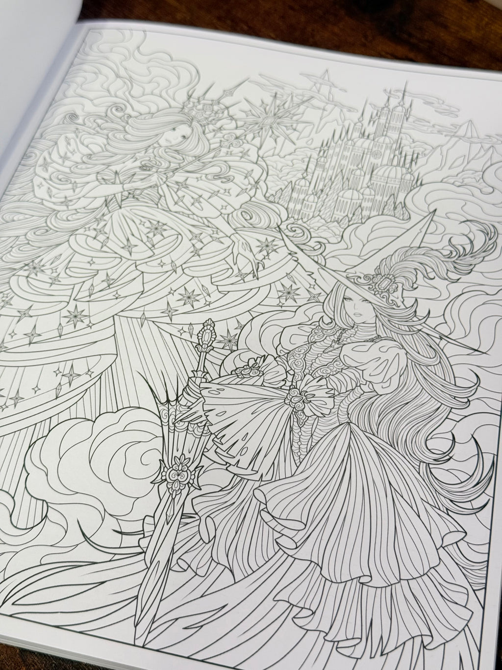 Wicked | La Bruja De Oz | Cuaderno para Colorear