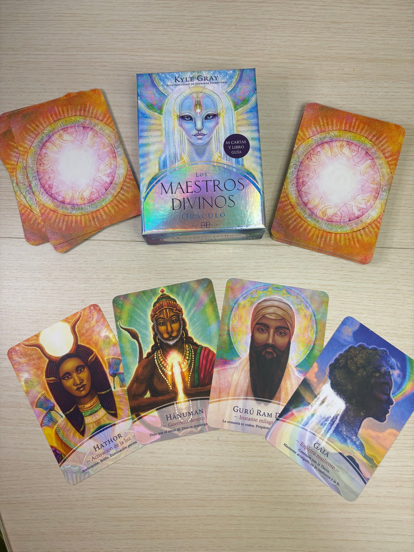 Oráculo Maestros divinos - Cartas + guía