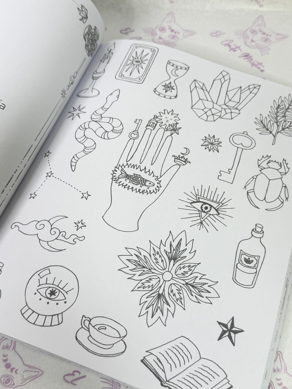 Tarot Secreto | Cuaderno para Colorear