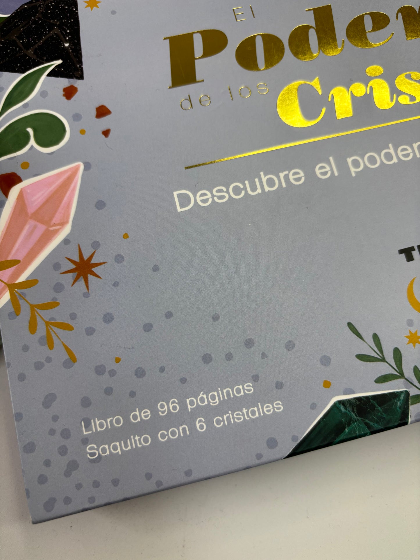 El poder de los Cristales - Libro + cristales