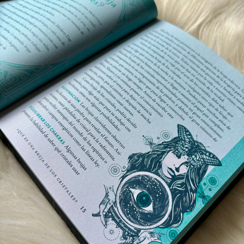 La bruja de los cristales - El camino mágico para sanar el cuerpo, la mente y el espíritu