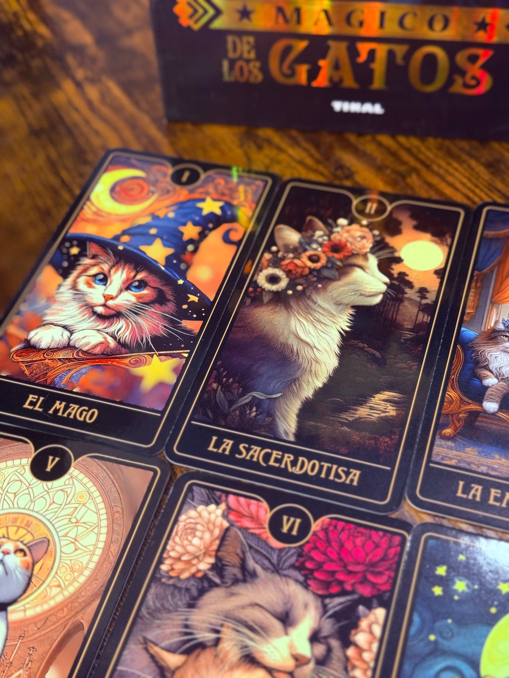 Tarot Mágico de los Gatos