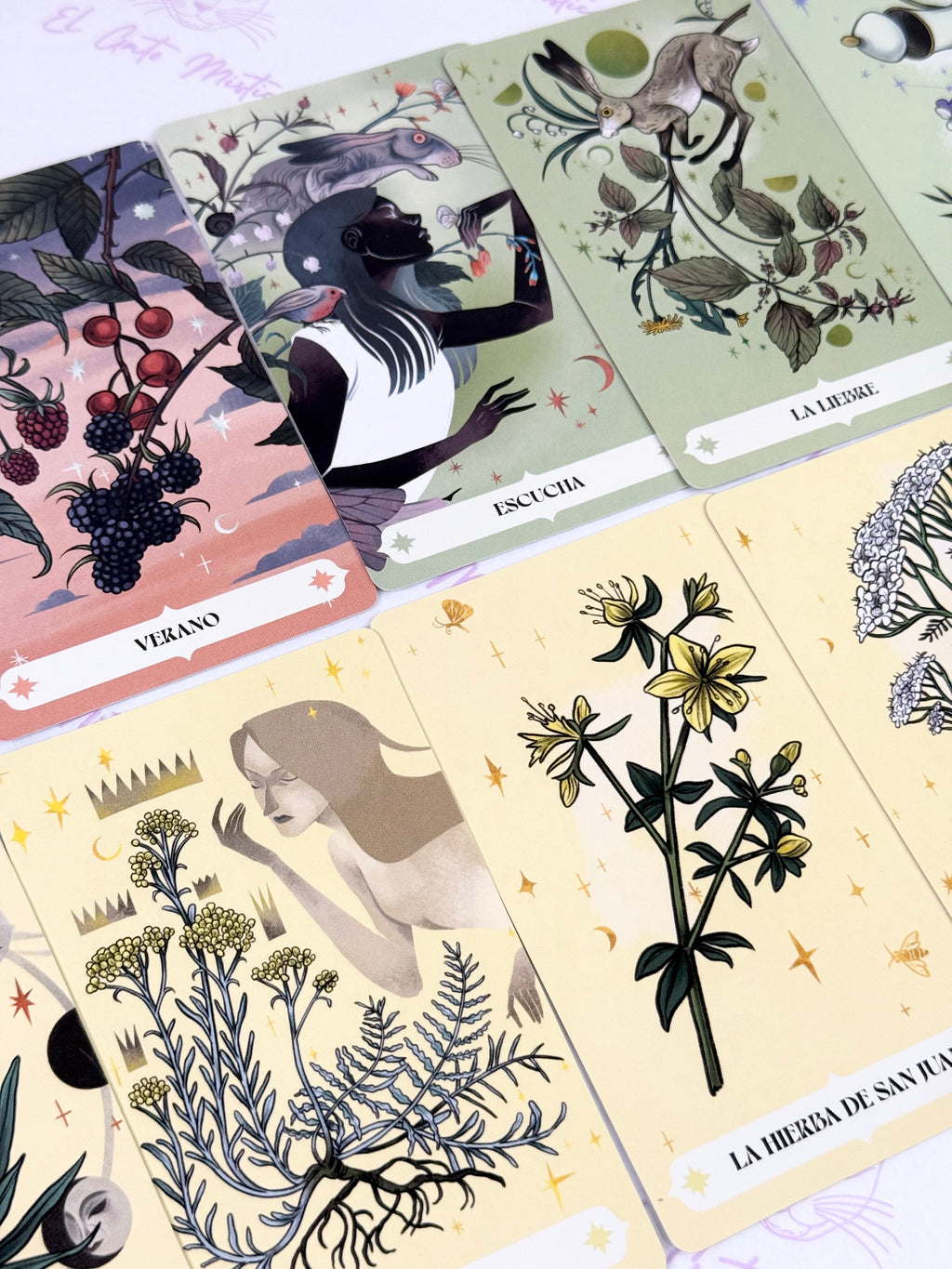 Herbana | Oráculo de la Bruja | 50 cartas + guía