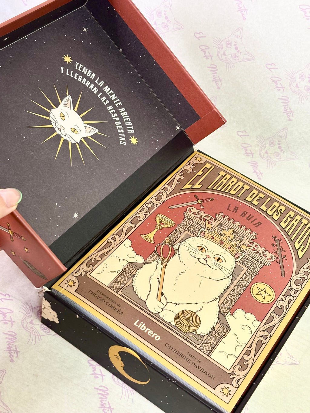 El Tarot de los Gatos. Estuche libro y cartas