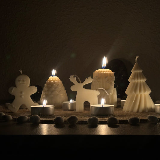 Velas aromáticas de cera de soja - Artesanales