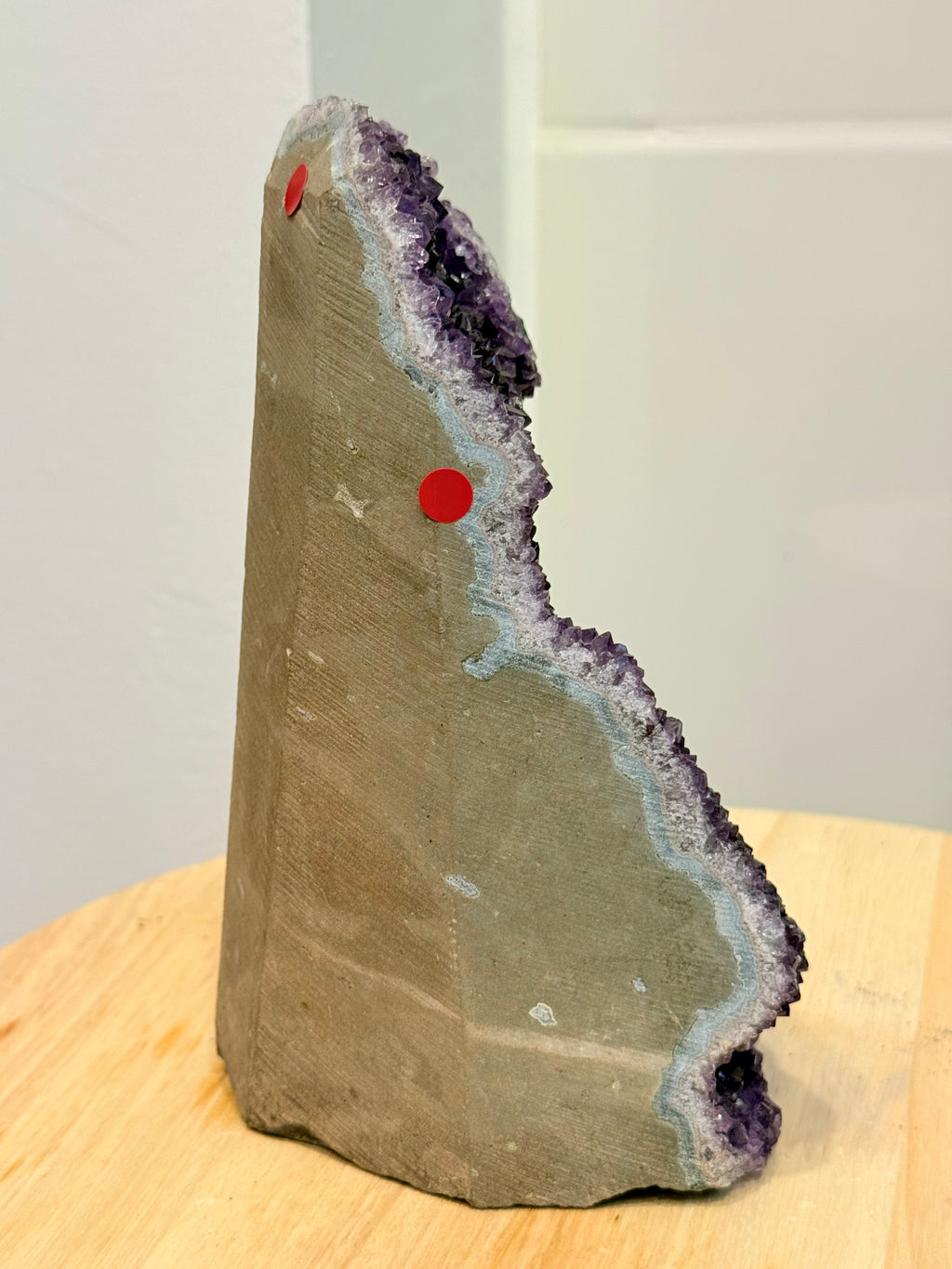 Drusa de Amatista Natural de Uruguay “Deep Purple” | Calidad Extra AAA | Pieza de Colección 1kg