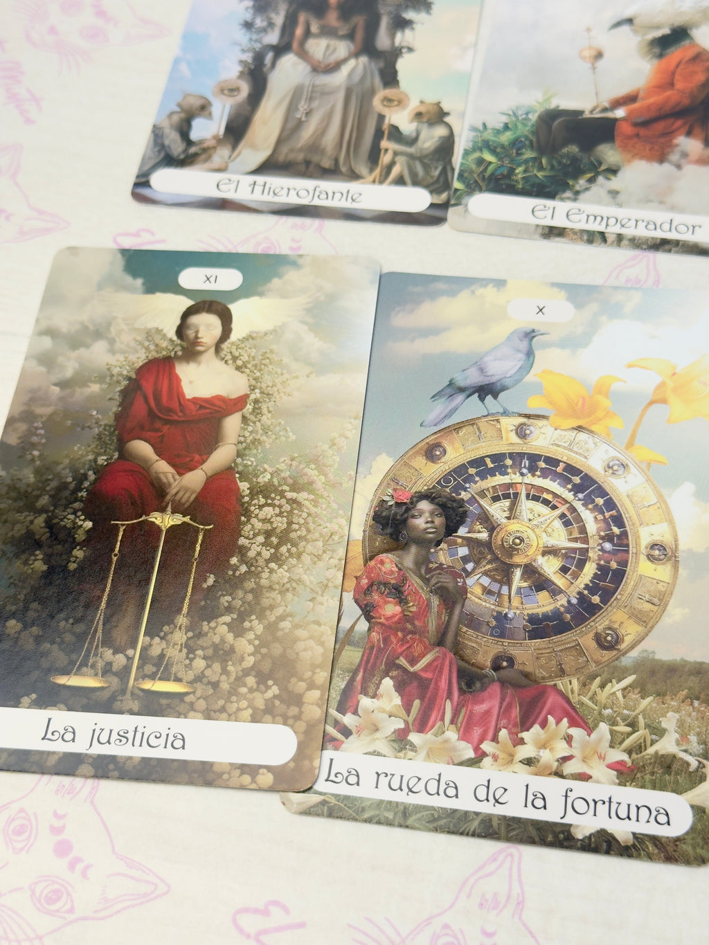 El Tarot del Bosque Oculto | 78 cartas + guía
