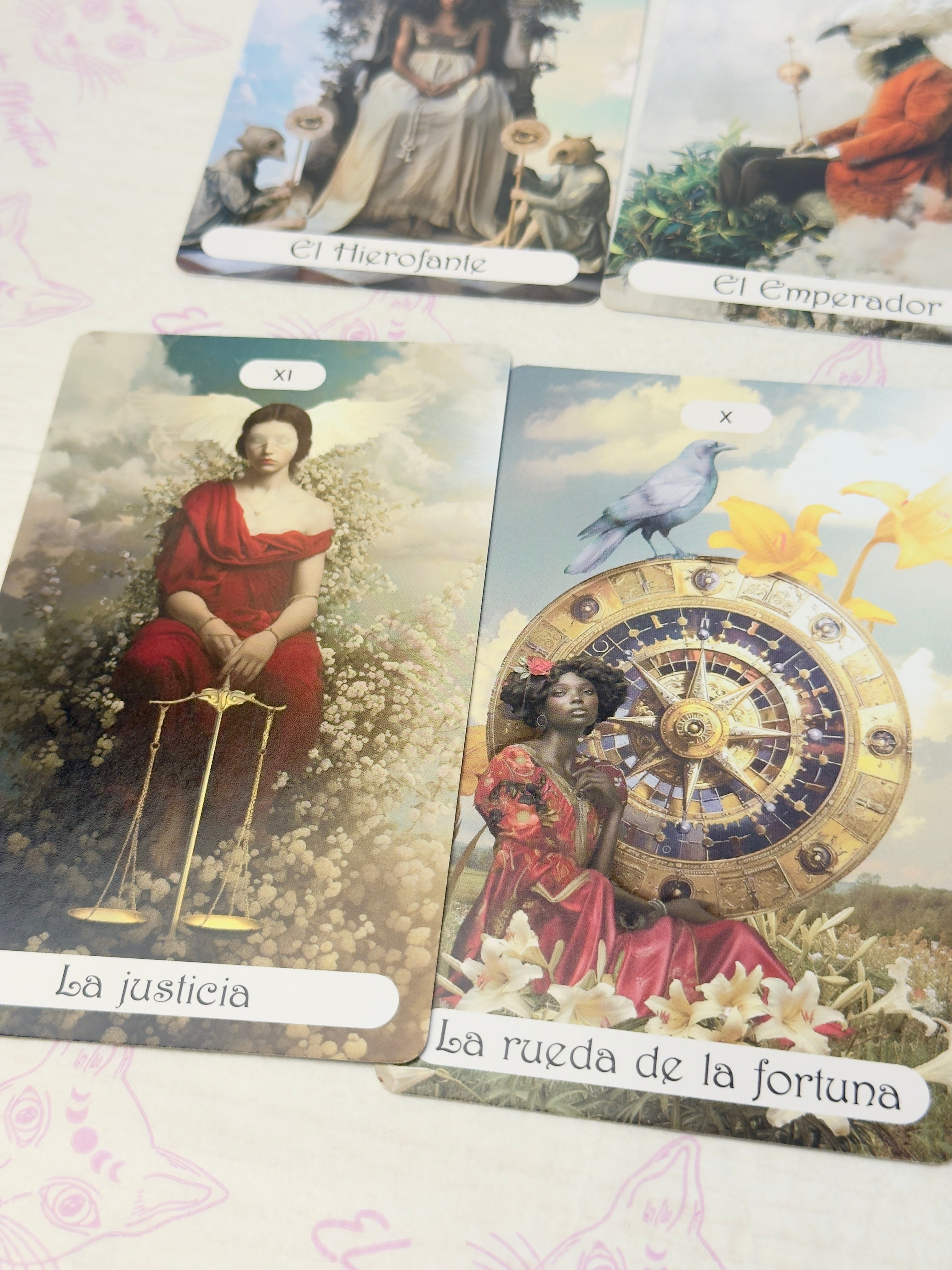 El Tarot del Bosque Oculto | 78 cartas + guía
