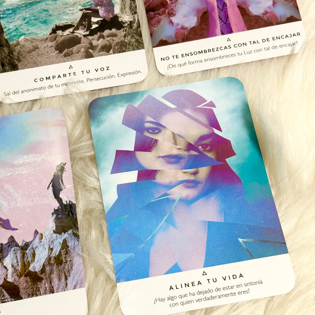 Work Your Light Oracle. Book and cards