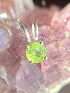 Colgante “Maeva” de Peridoto en Plata de Ley 925 | Abundancia y Éxito