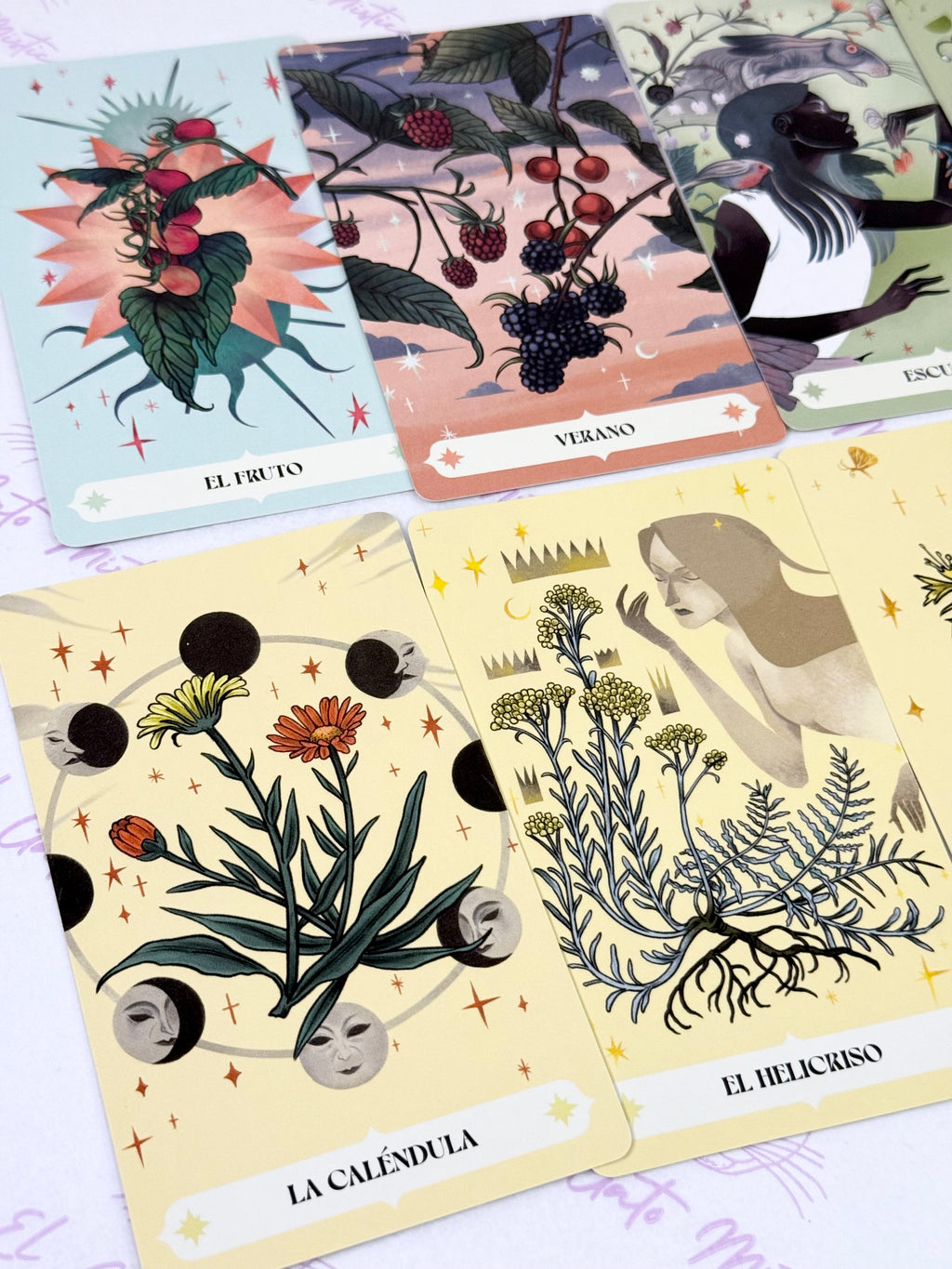 Herbana | Oráculo de la Bruja | 50 cartas + guía