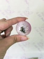 Esferas Ágata Fucsia teñida | Estabilidad, Armonía y Equilibrio