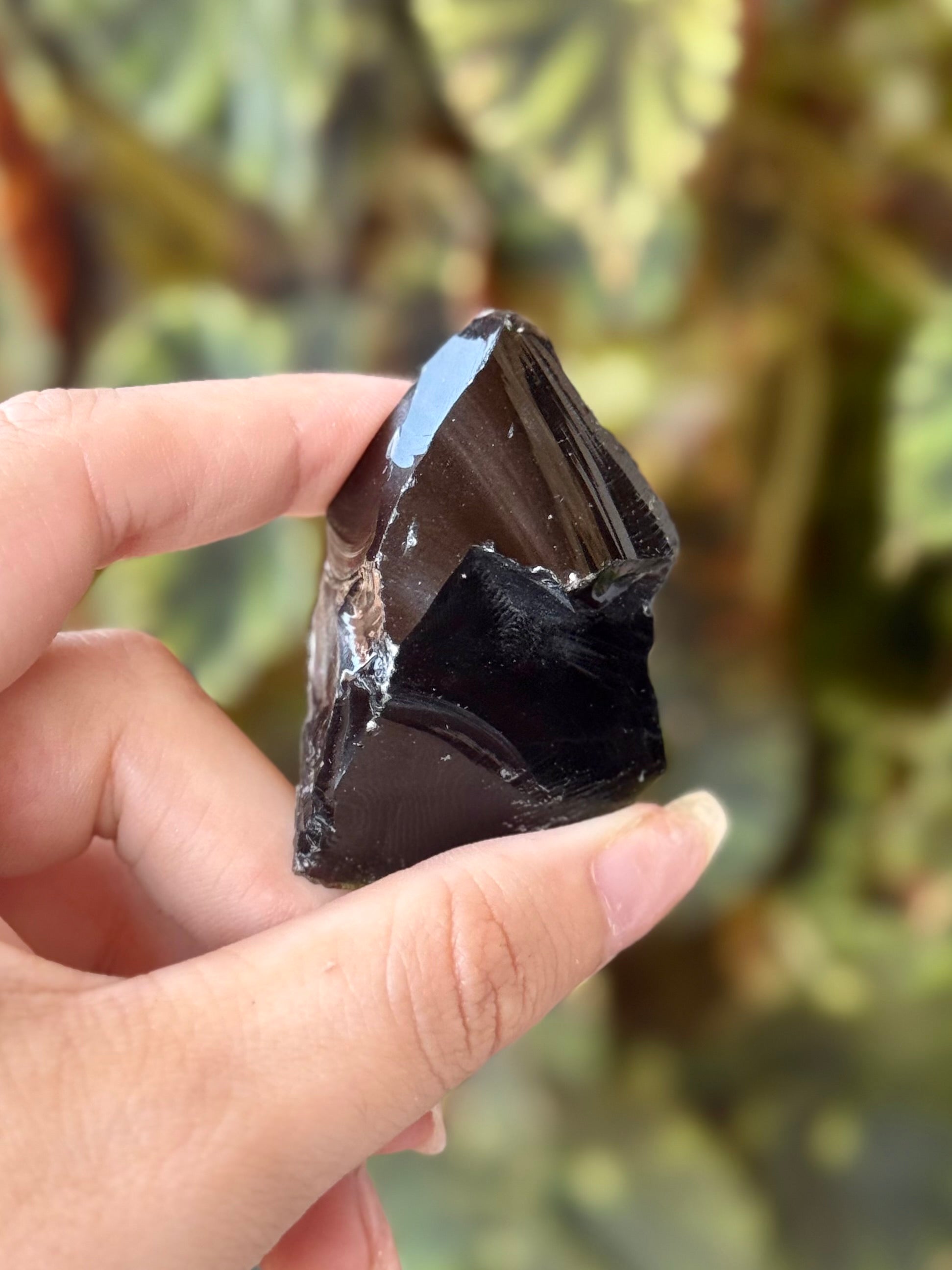 Obsidiana Negra en Bruto | Protección y Enraizamiento