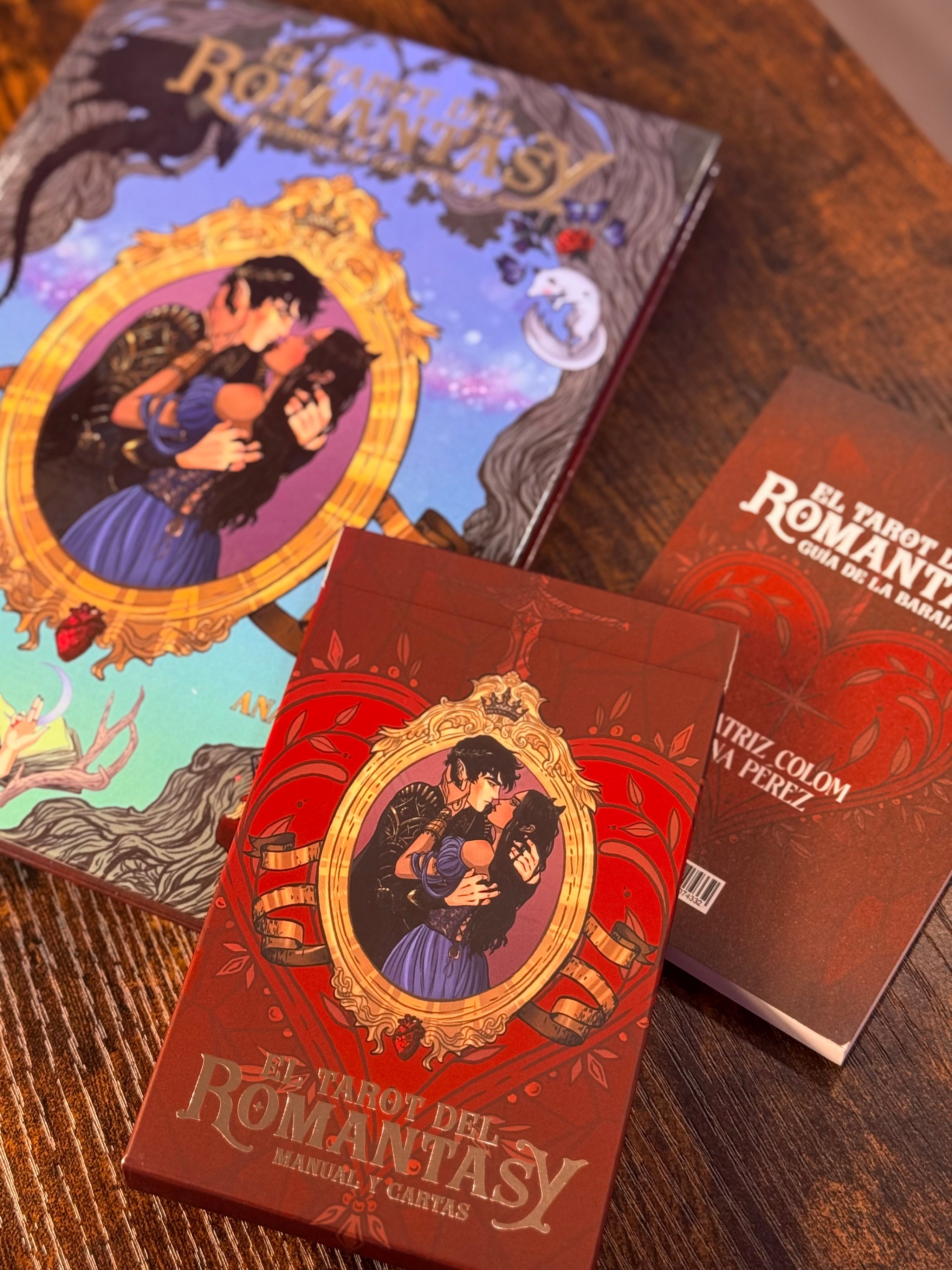 El Tarot del Romantasy | Pack Tarot + Libro Ilustrado | Arcanos Mayores