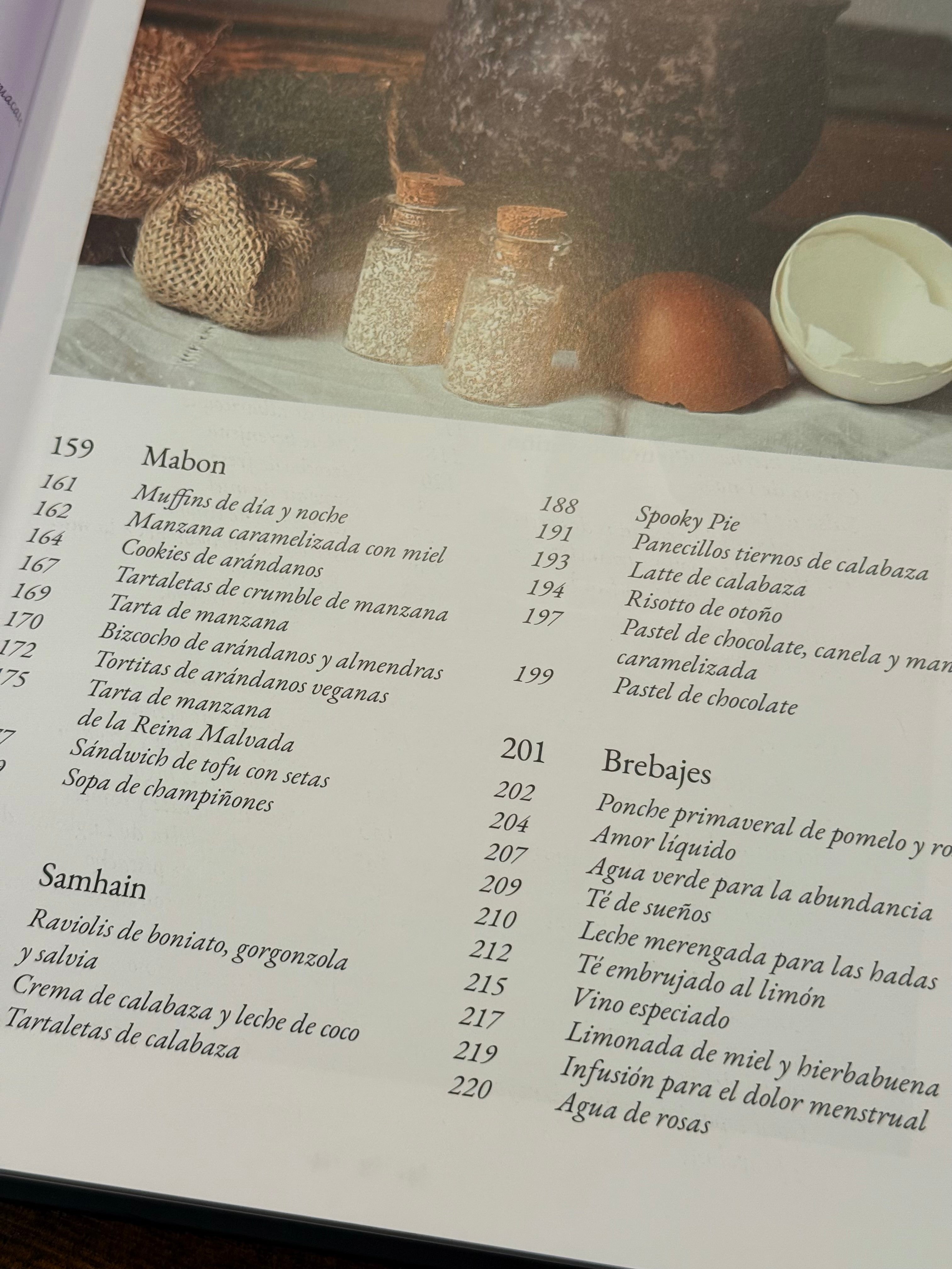 Cocina Mágica para Celebrar las Estaciones | Las recetas de Wiccan Cuisine