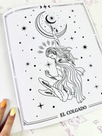 Tarot | Láminas con purpurina para colorear