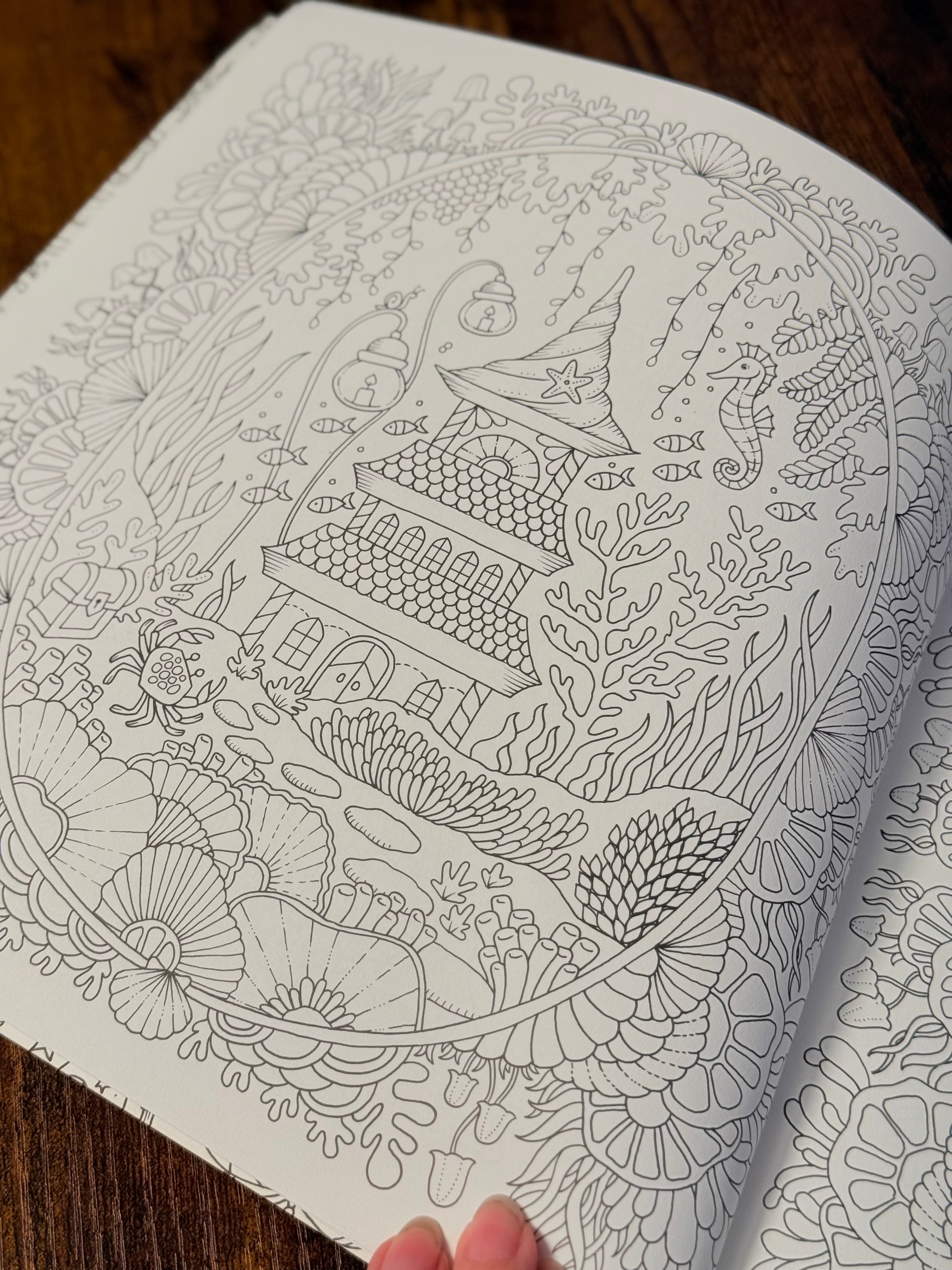 Mundos Mágicos: Una fantástica Aventura para colorear | Libro para adultos