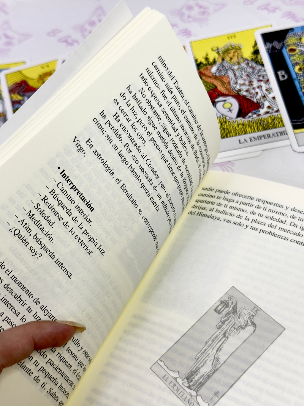 Tarot Rider el Espejo de la Vida | Libro y 78 cartas