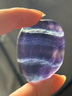 Rodados planos de Fluorita Arcoíris | Orden Mental y Escudo Psíquico