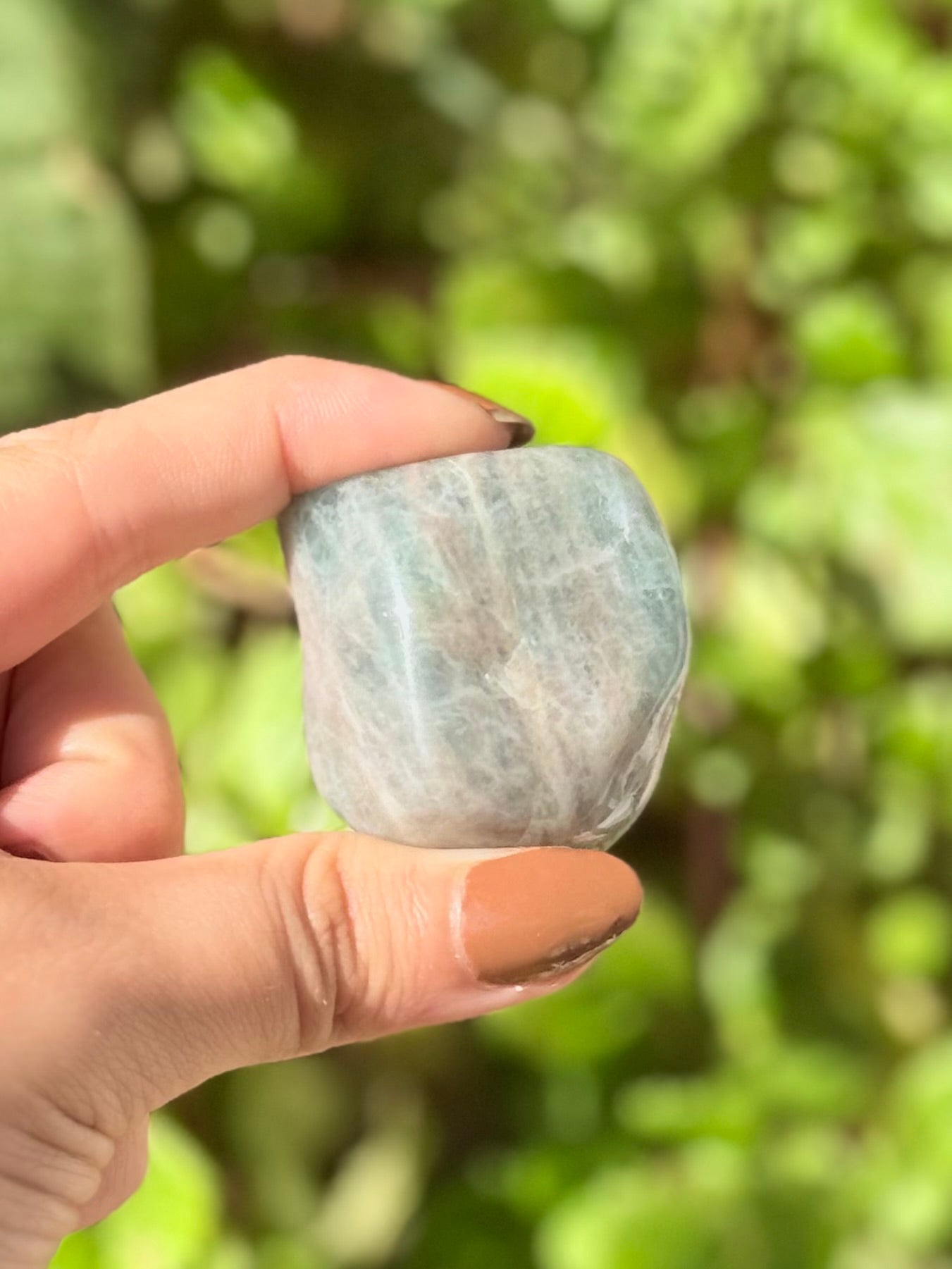 Rodados Aguamarina grandes | Paz, serenidad y comunicación