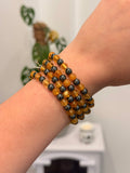 Pulsera Manifestación del Dinero 6mm | Citrino y Hematite