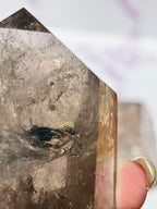 Puntas Pulidas de Cuarzo Ahumado | Protección y Enraizamiento