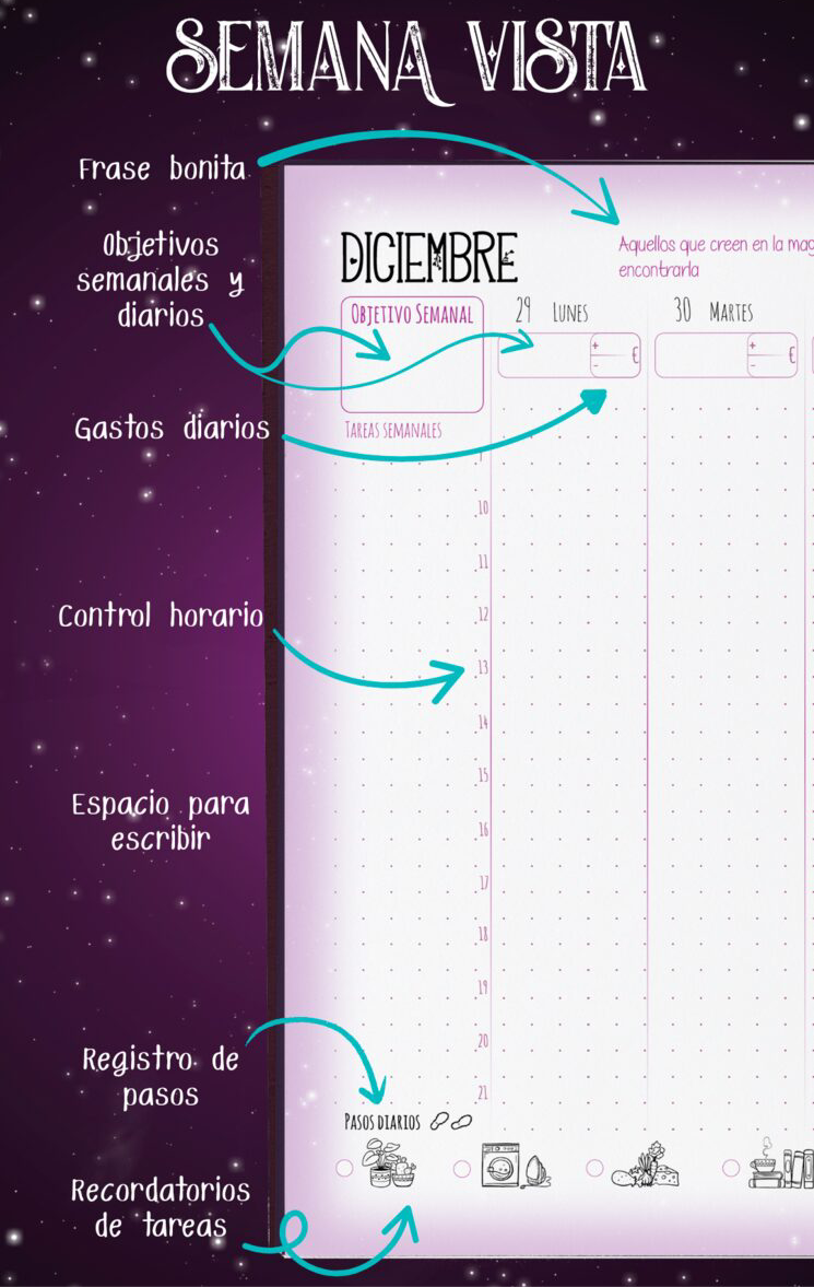 Agendas 2026 Stay Wild Moonchild | Año completo