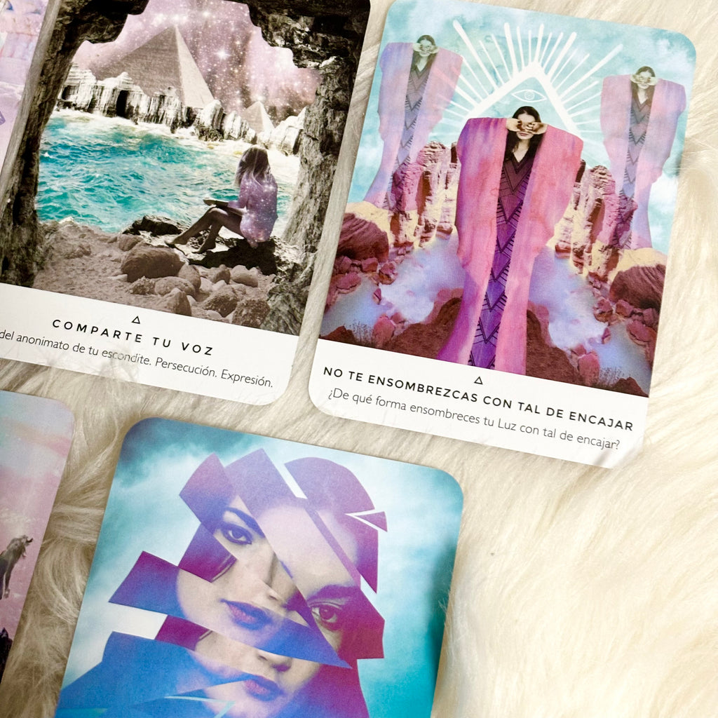 Work Your Light Oracle. Book and cards