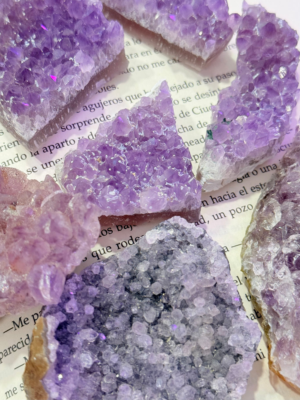 Drusas de Amatista | Medianas y Pequeñas | Armonía y Calma