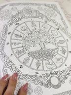 Astrología para Colorear